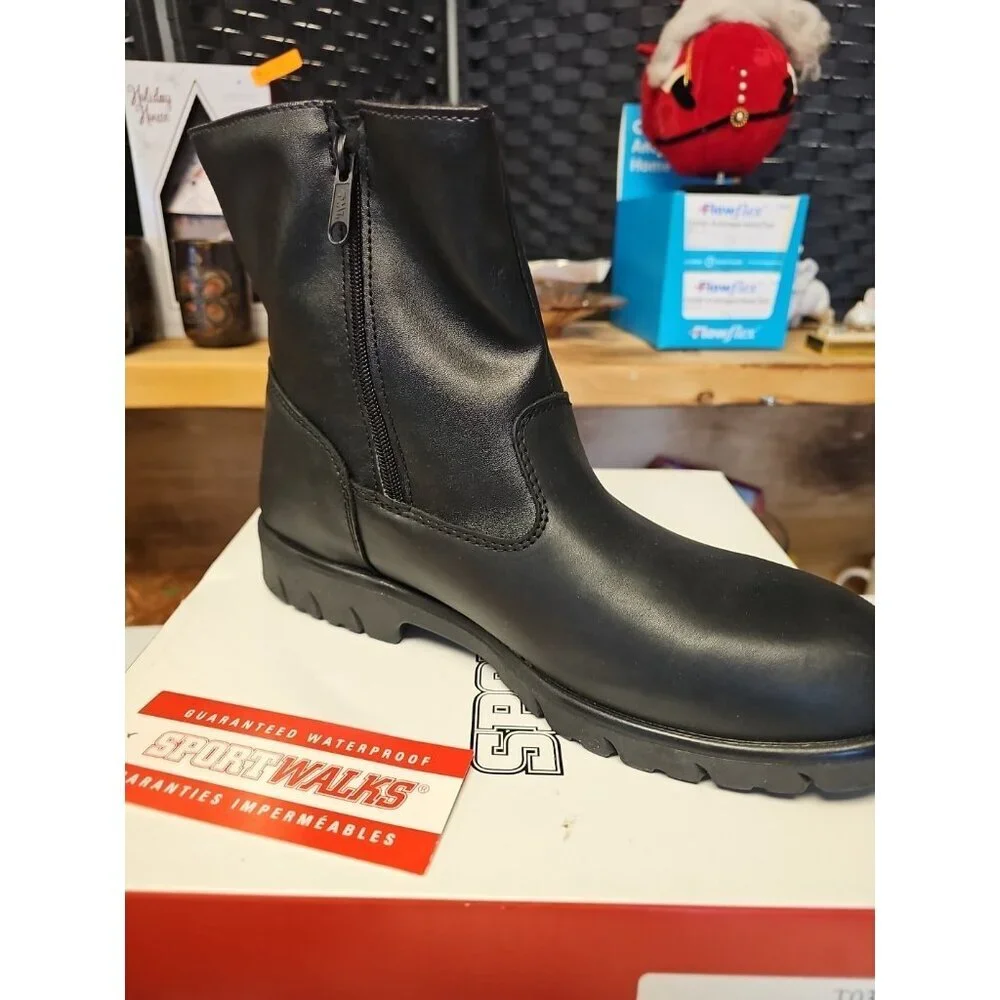 Toe Warmers Mens Boots Track Black 10M‎ Canada New